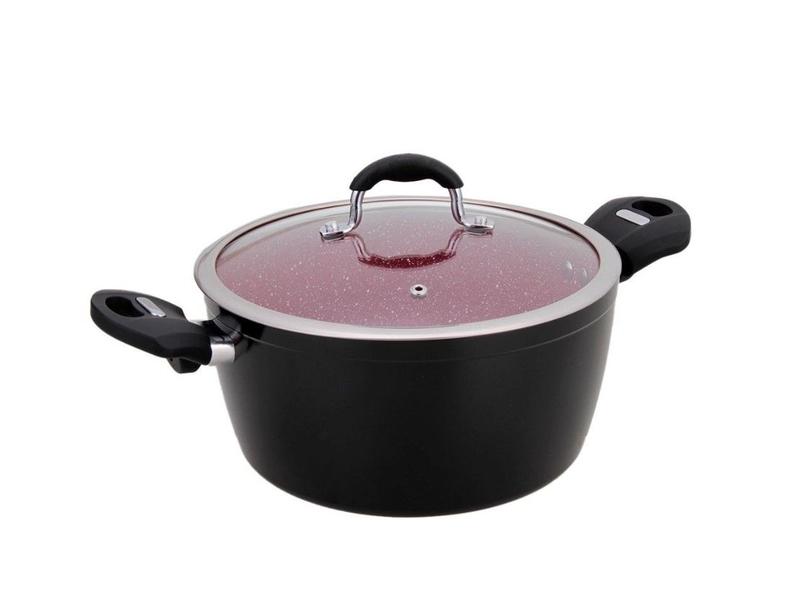 Caçarola Power Taste 24cm Antiaderente Preta La Cuisine EAN